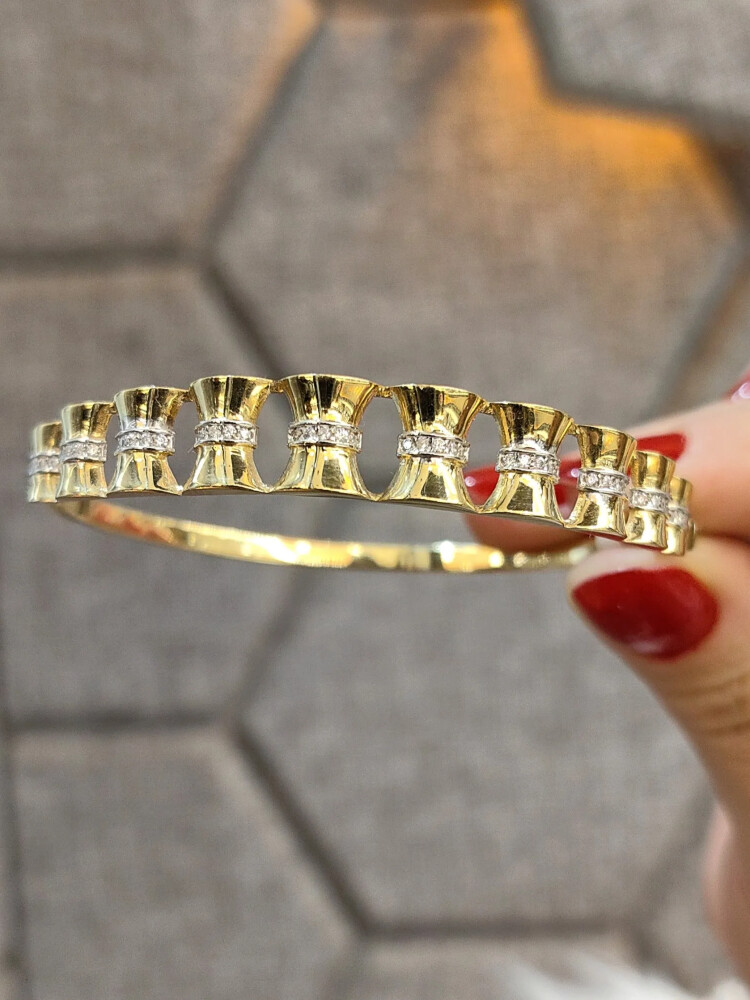 TARZ KELEPÇE ALTIN 14 AYAR KLP00035 - Nasip Kuyumcu