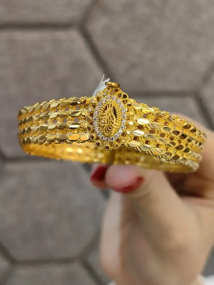 TUĞRALI KELEPÇE ALTIN 14 AYAR KLP00004 - Nasip Kuyumcu