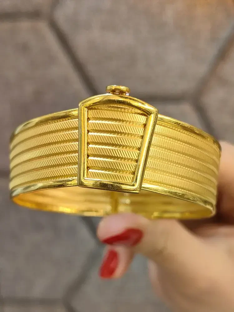 HASIR KELEPÇE ALTIN 22 AYAR XKLP00002 - Nasip Kuyumcu