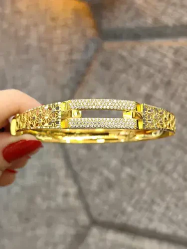 TARZ KELEPÇE ALTIN 8 AYAR KLP00287 - 1