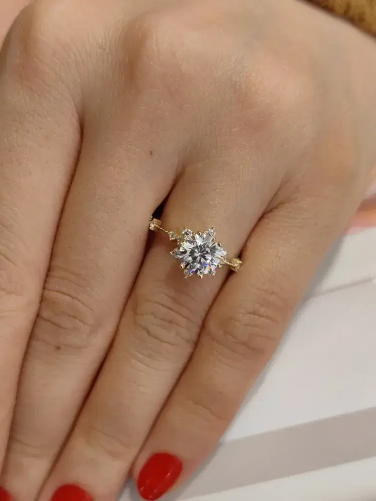 LOTUS ALTIN YÜZÜK YZLTS0101 - Nasip Kuyumcu