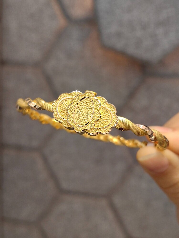 MİHRİMAN 8 AYAR ALTIN KELEPÇE KLP00751 - 2