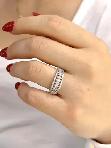 MİNİMAL ALTIN YÜZÜK YZ001045 - 1