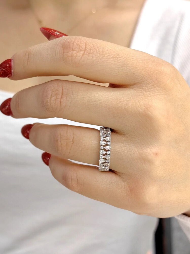 MİNİMAL ALTIN YÜZÜK YZ001047 - Nasip Kuyumcu