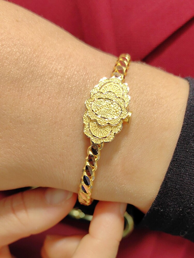 NİSVAN 8 AYAR ALTIN KELEPÇE KLP00750 - 1