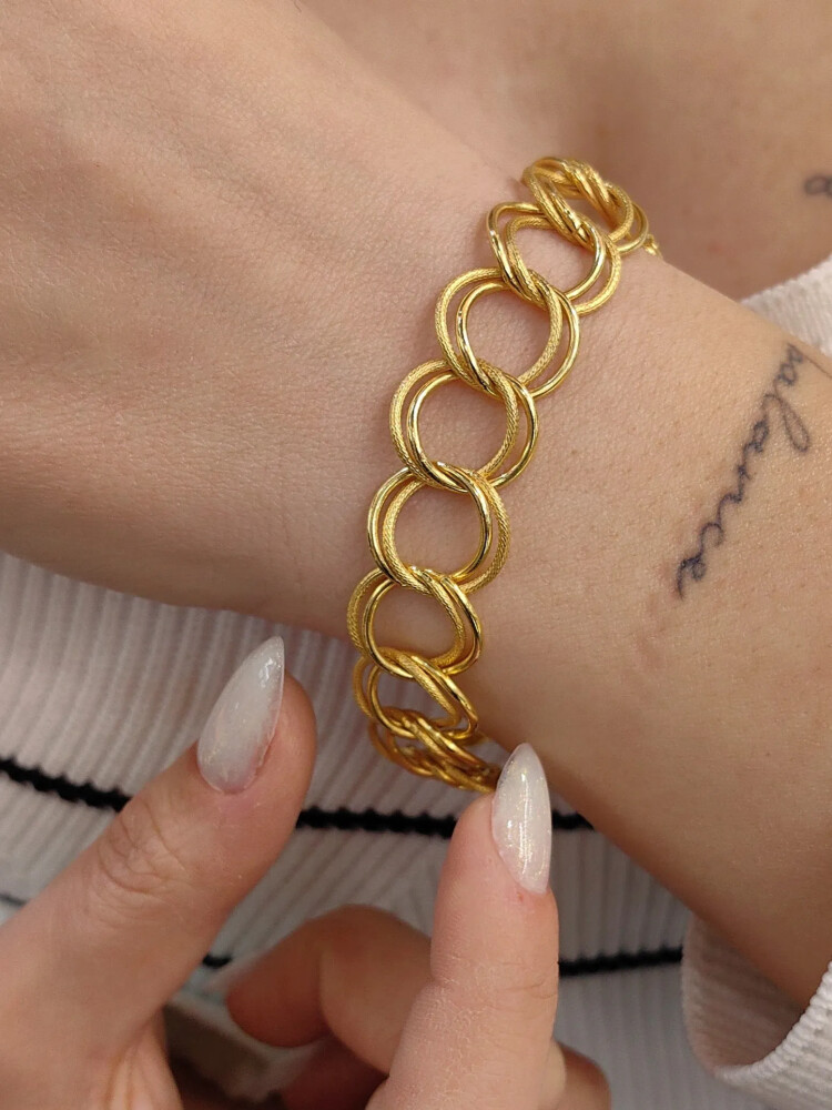 SAMANYOLU ALTIN BİLEKLİK KNY00831 KNY00831 - Nasip Kuyumcu