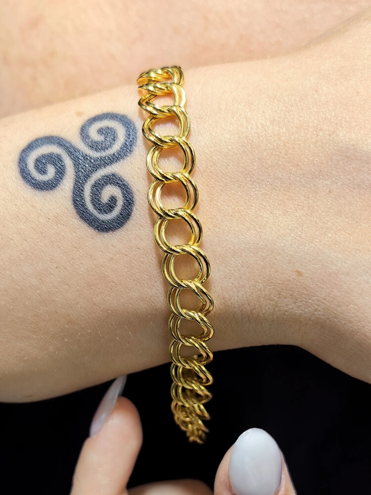 14 AYAR SAMANYOLU ALTIN BİLEKLİK XKNY02113 - Nasip Kuyumcu