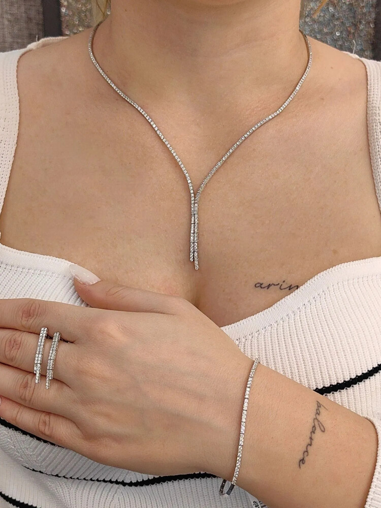 SU YOLU 1 SIRA 8 AYAR SET SET00119-120-121 - Nasip Kuyumcu