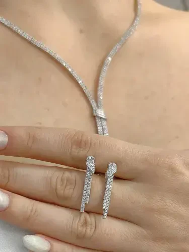 SU YOLU MODEL 14 AYAR NİŞAN DÜĞÜN SET TAKIMI SET00175-176-177 - 3