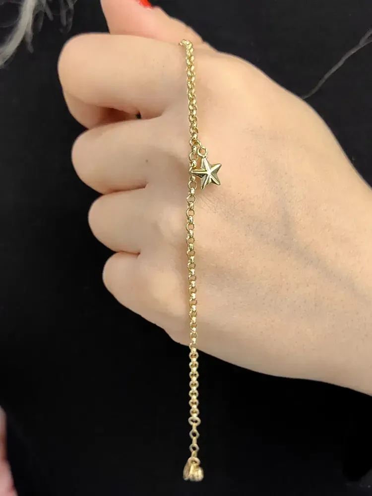 TARZ ALTIN BİLEKLİK KNY01117 - Nasip Kuyumcu