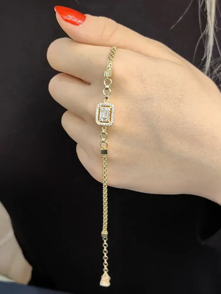 TARZ ALTIN BİLEKLİK KNY01353 - Nasip Kuyumcu