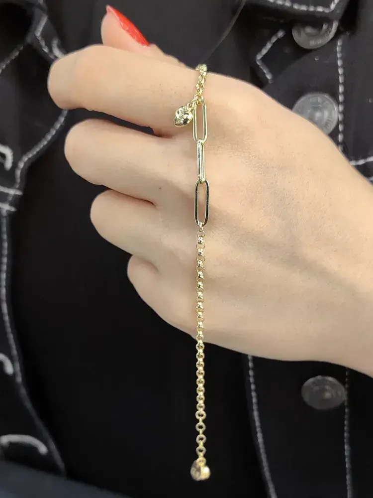 TARZ ALTIN BİLEKLİK KNY01356 - Nasip Kuyumcu