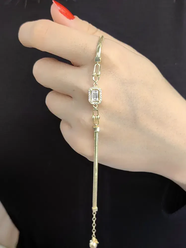 TARZ ALTIN BİLEKLİK KNY01357 - Nasip Kuyumcu