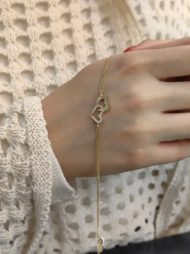 TARZ ALTIN BİLEKLİK KNY01127 - Nasip Kuyumcu