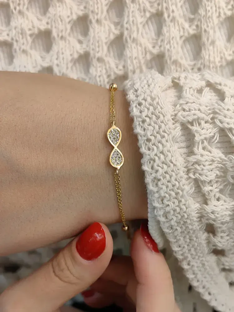 TARZ ALTIN BİLEKLİK KNY01130 - Nasip Kuyumcu