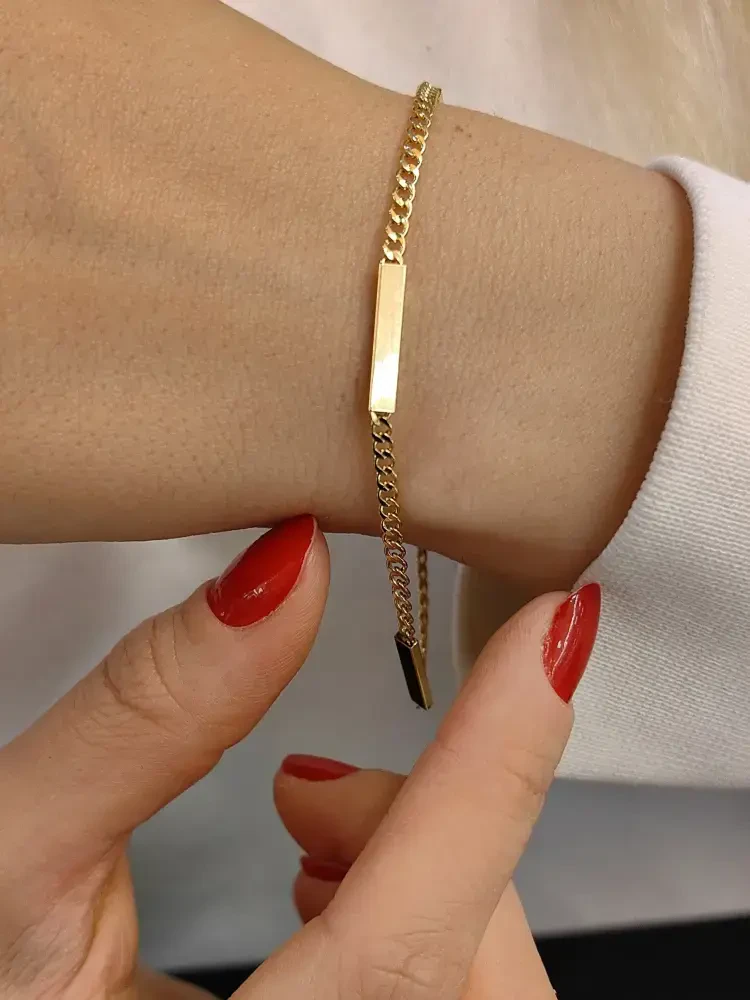 TARZ ALTIN BİLEKLİK KNY01319 - Nasip Kuyumcu