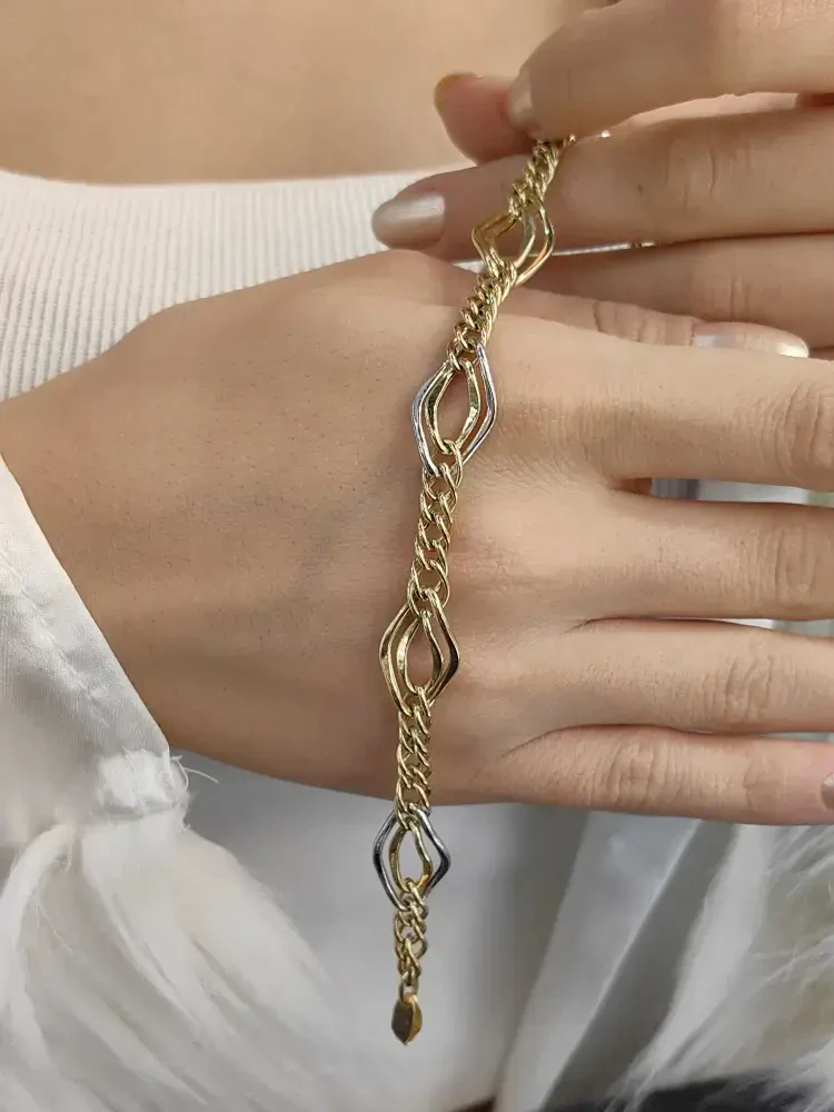 TARZ ALTIN BİLEKLİK KNY00317 - Nasip Kuyumcu