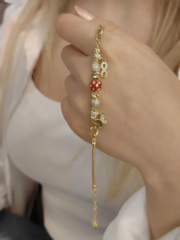 TARZ ALTIN BİLEKLİK KNY00324 - Nasip Kuyumcu