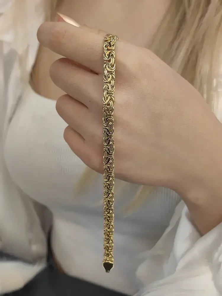 TARZ ALTIN BİLEKLİK KNY00497 - Nasip Kuyumcu