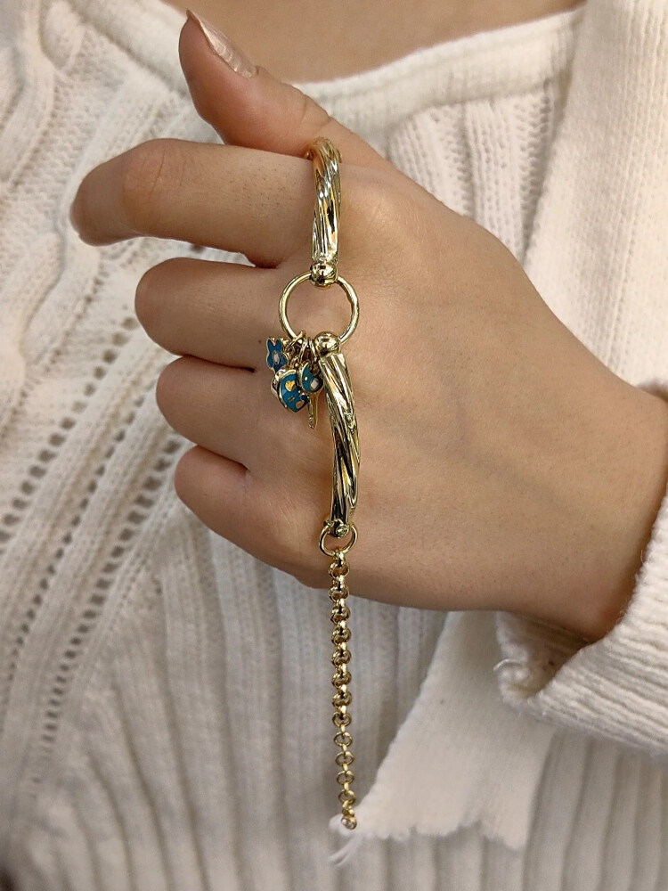 TARZ ALTIN BİLEKLİK KNY00085 - Nasip Kuyumcu