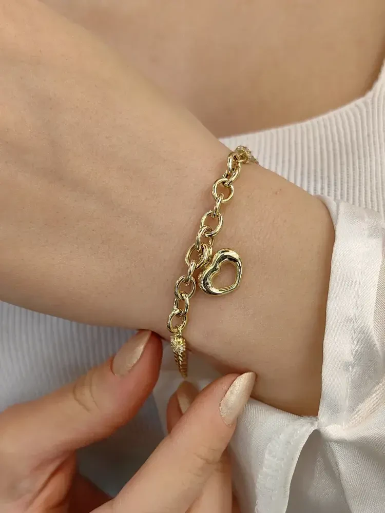 TARZ ALTIN BİLEKLİK KNY00426 - Nasip Kuyumcu