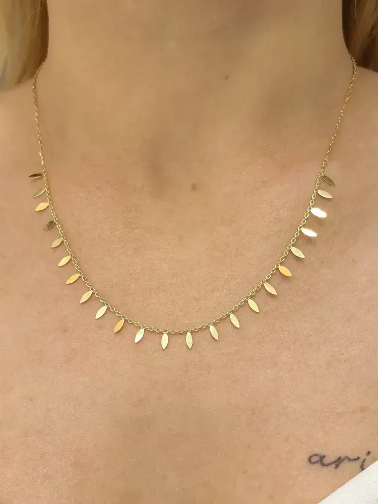 TARZ MODEL ALTIN KOLYE 14 AYAR KLY00733 - Nasip Kuyumcu