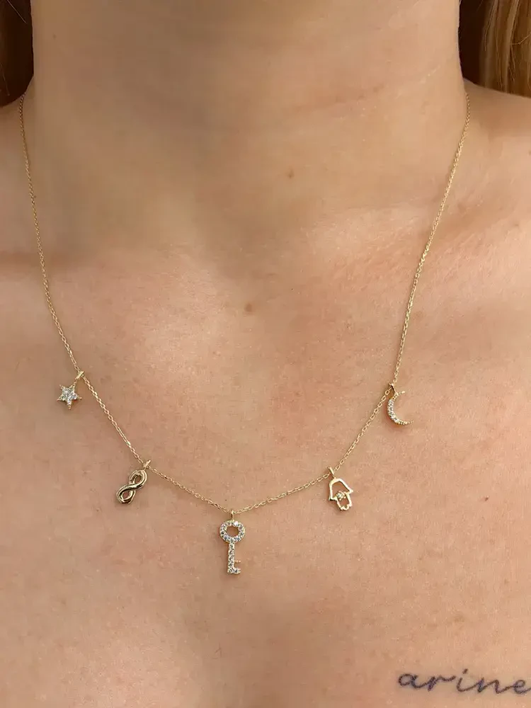 TARZ MODEL ALTIN KOLYE 8 AYAR KLY00552 - Nasip Kuyumcu