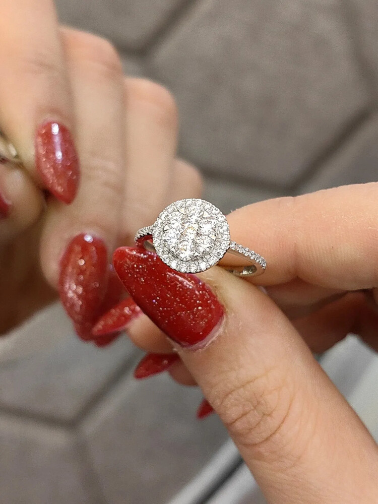 TEKTAŞ ALTIN YÜZÜK YZ001231 - Nasip Kuyumcu