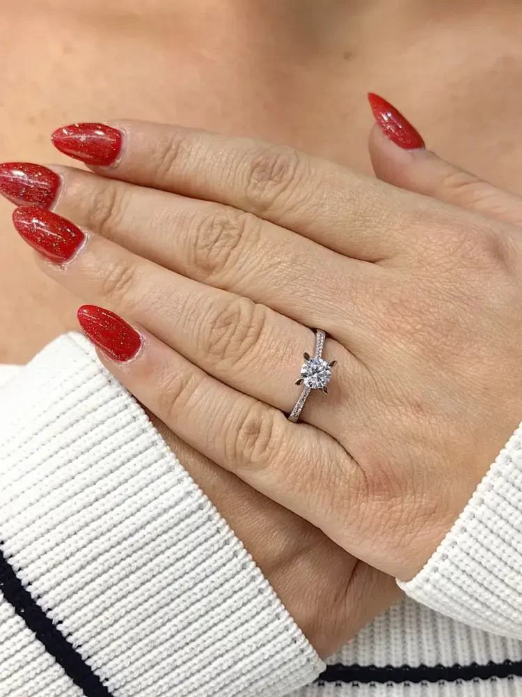 TEKTAŞ ALTIN YÜZÜK YZ001245 - Nasip Kuyumcu