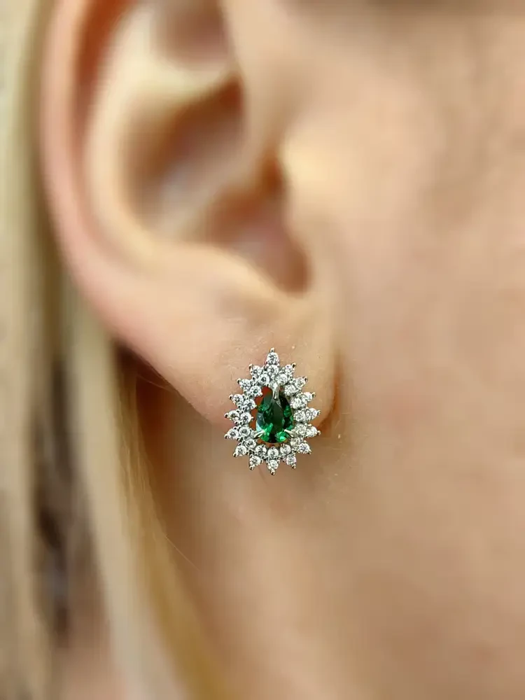 VİDALI ALTIN KÜPE KÜP00014 - Nasip Kuyumcu