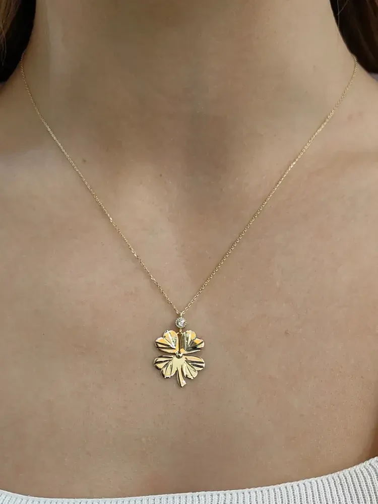 YONCA MODEL ALTIN KOLYE 8 AYAR KLY00786 - Nasip Kuyumcu