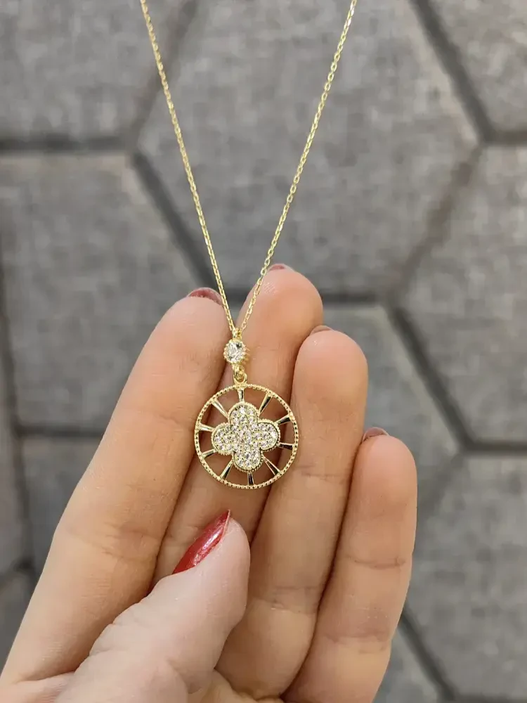 YONCA MODEL ALTIN KOLYE 8 AYAR KLY00796 - Nasip Kuyumcu