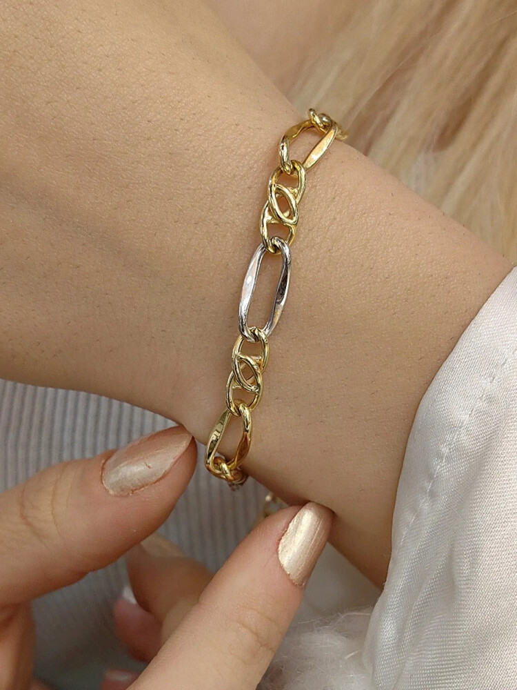 ZİNCİR ALTIN BİLEKLİK KNY00751 - Nasip Kuyumcu