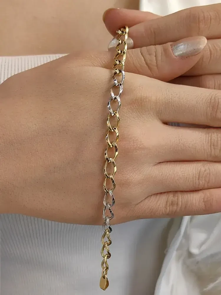 ZİNCİR ALTIN BİLEKLİK KNY00959 - Nasip Kuyumcu