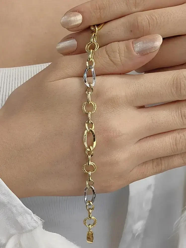 ZİNCİR ALTIN BİLEKLİK KNY00960 - Nasip Kuyumcu