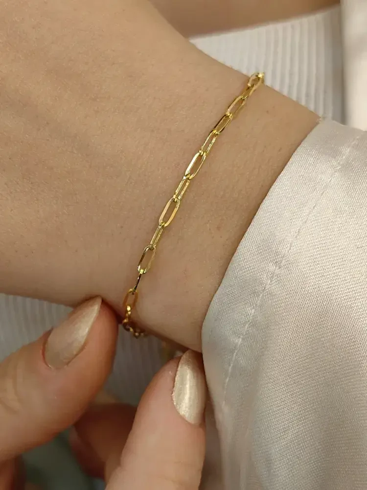 ZİNCİR ALTIN BİLEKLİK XKNY01284 - Nasip Kuyumcu